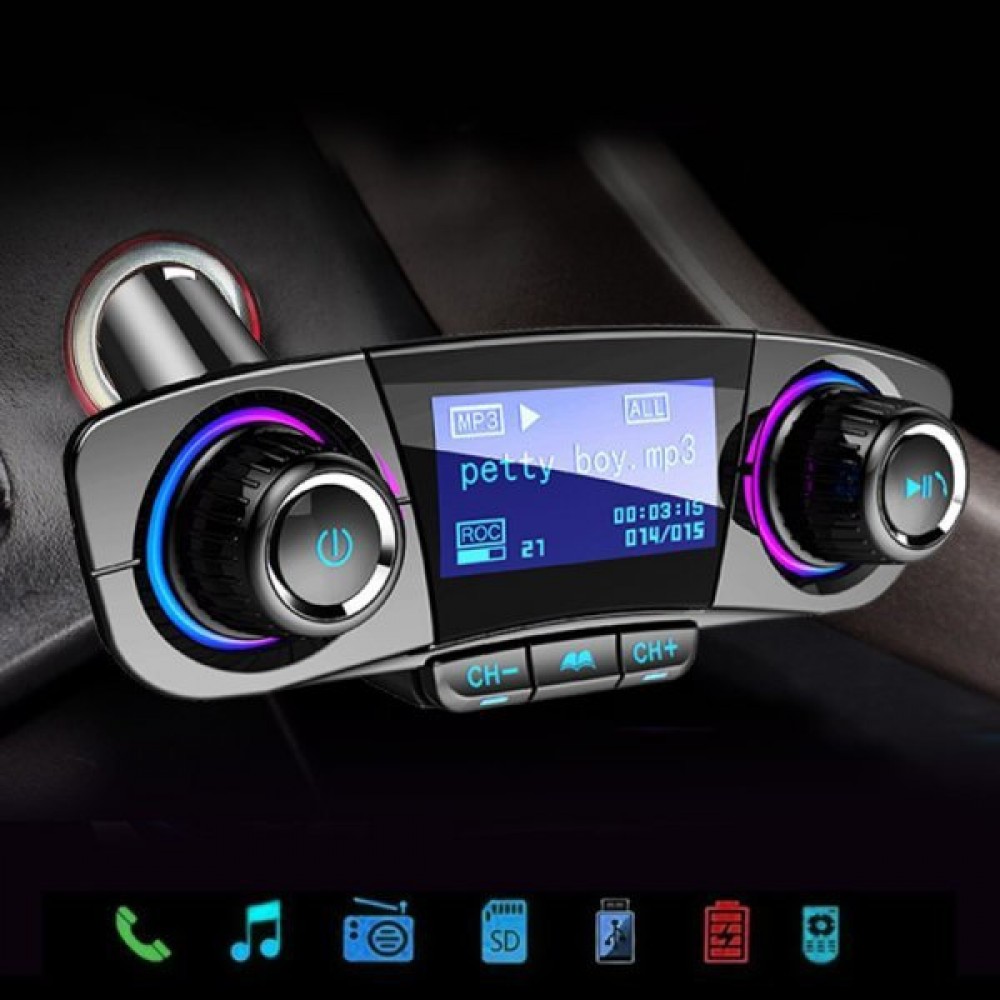  BT06 Car Kit Hands-Free FM Transmitter Bluetooth - C1326