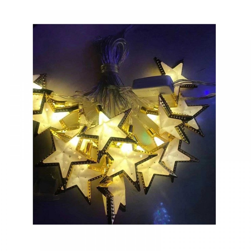 Χριστουγεννιάτικα φώτα – Stars – 20 Led – Warm White – C1481