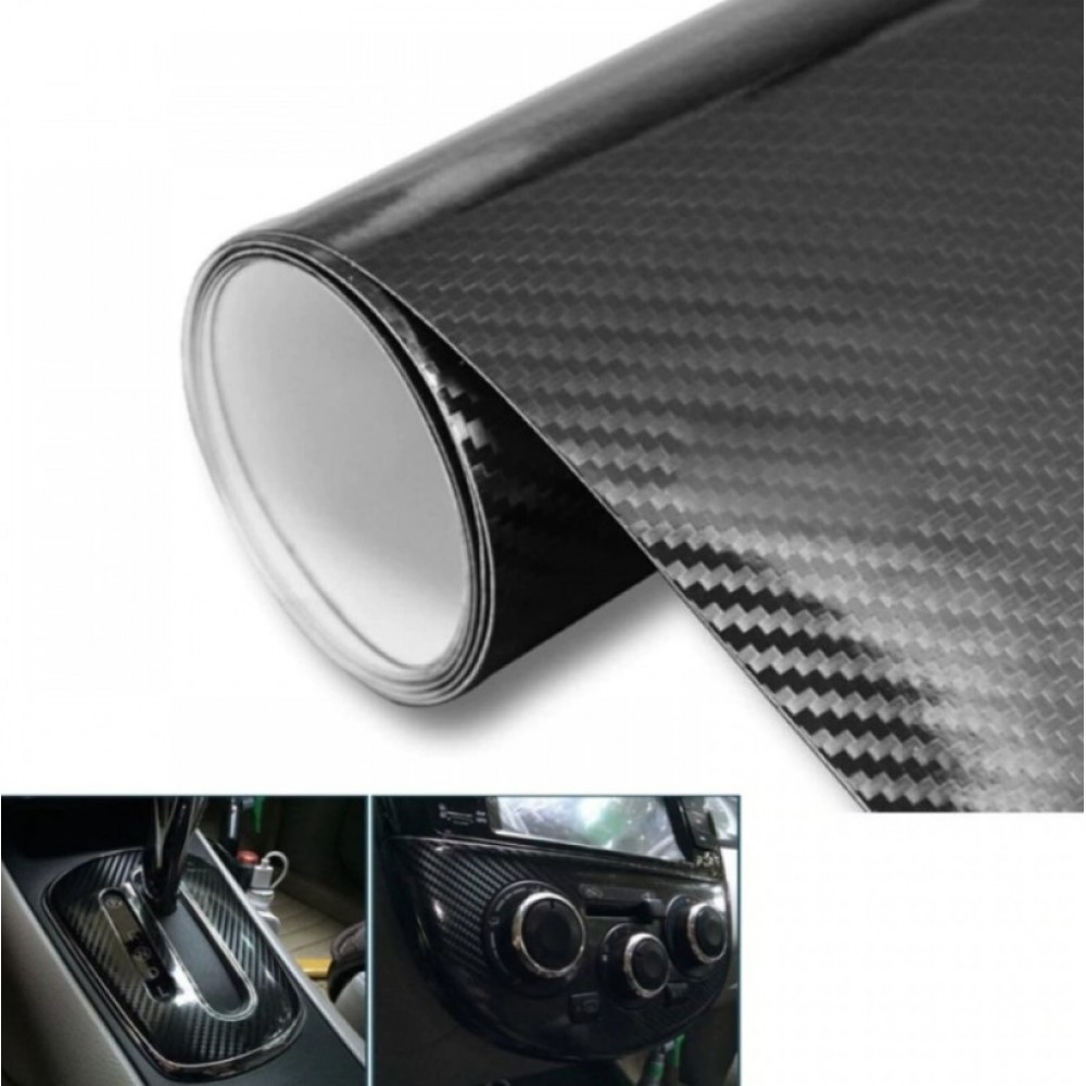Διακοσμητική αυτοκόλλητη ταινία για το αυτοκίνητο 4D - Carbon (75x200cm) - C1289