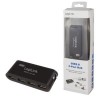 Hub USB + PSU Black Logilink UA0085