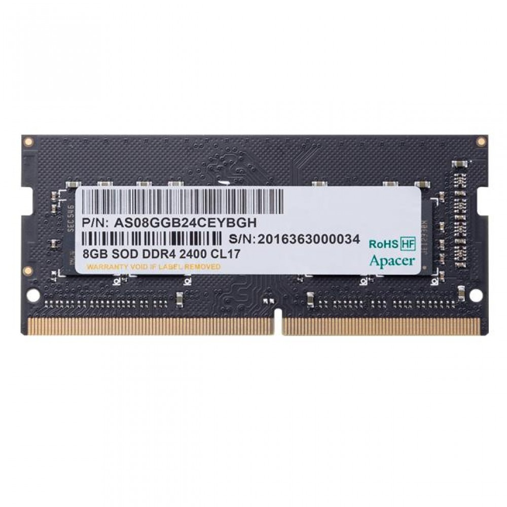 Memory 4GB 2400MHz CL17 DDR4 SODIMM Apacer RP