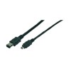 Cable IEEE1394 M/M 3m Bulk Logilink CF0005