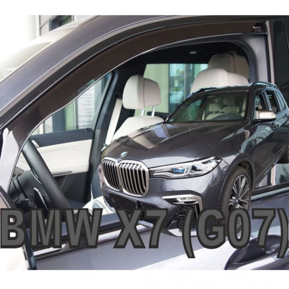 BMW X7 G07 5D 2018-2021 ΖΕΥΓΑΡΙ ΑΝΕΜΟΘΡΑΥΣΤΕΣ ΑΠΟ ΕΥΚΑΜΠΤΟ ΦΙΜΕ ΠΛΑΣΤΙΚΟ HEKO - 2 ΤΕΜ.